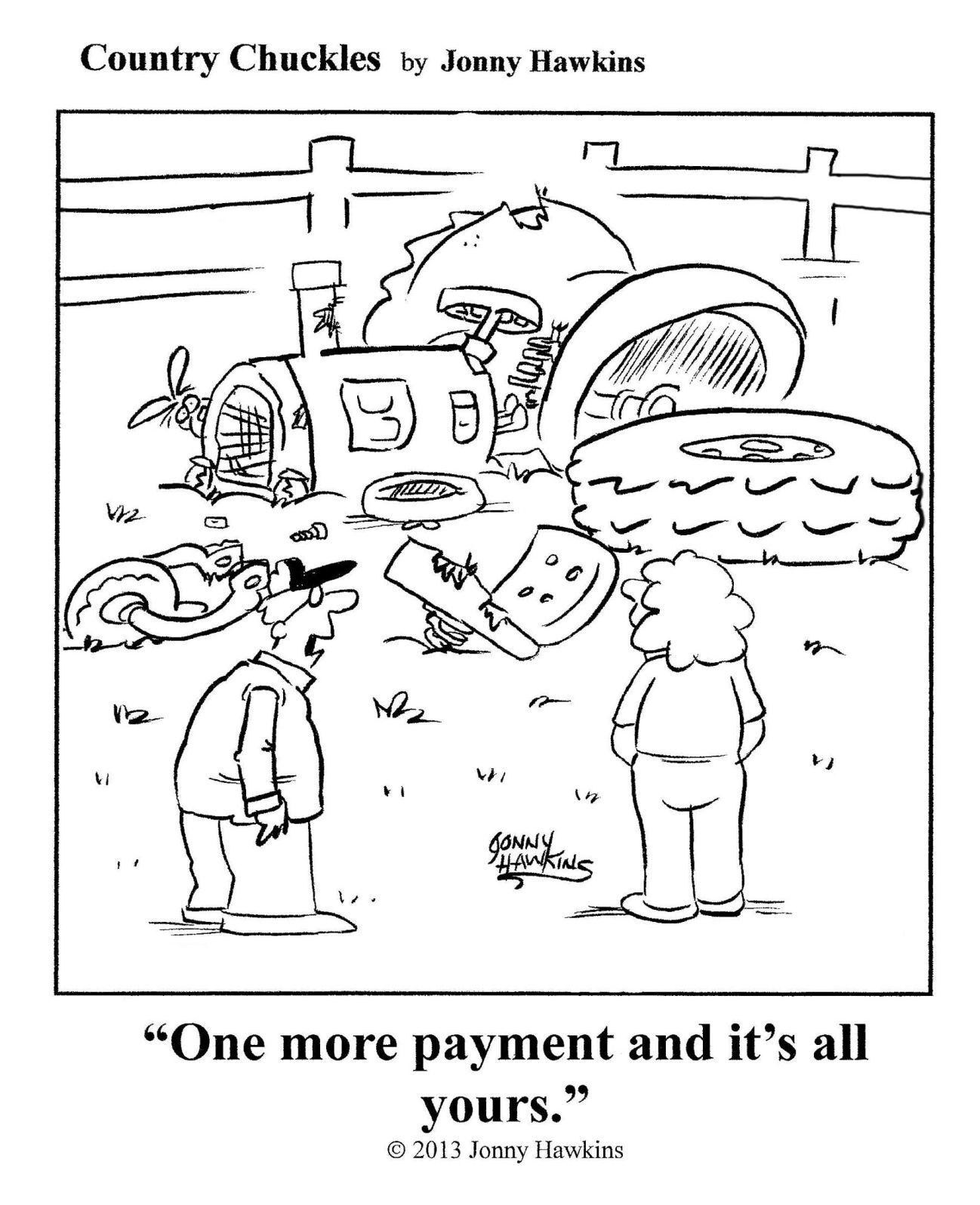 Country Chuckles by Jonny Hawkins